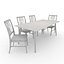 3D Dining Set 4