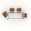 3D Dining Set 4