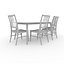 3D Dining Set 4