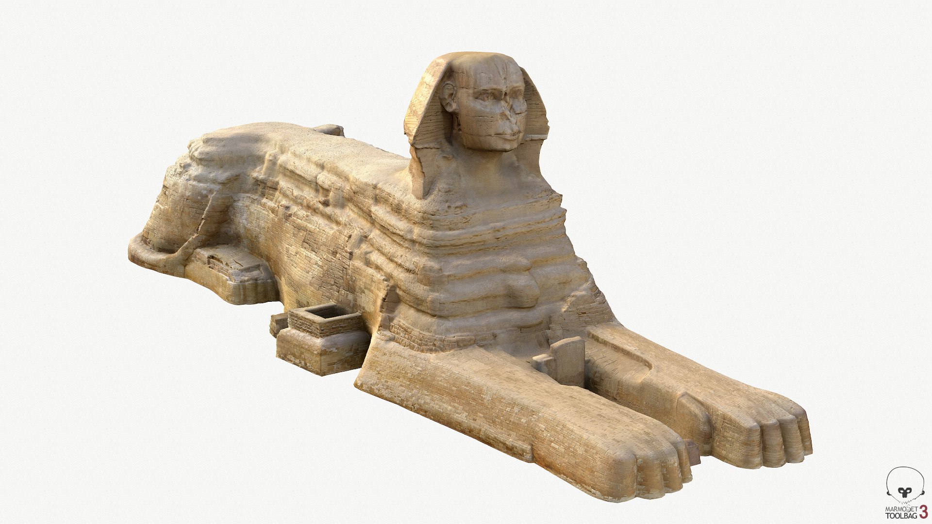 Great Sphinx Giza Scan 3D Model - TurboSquid 1302443
