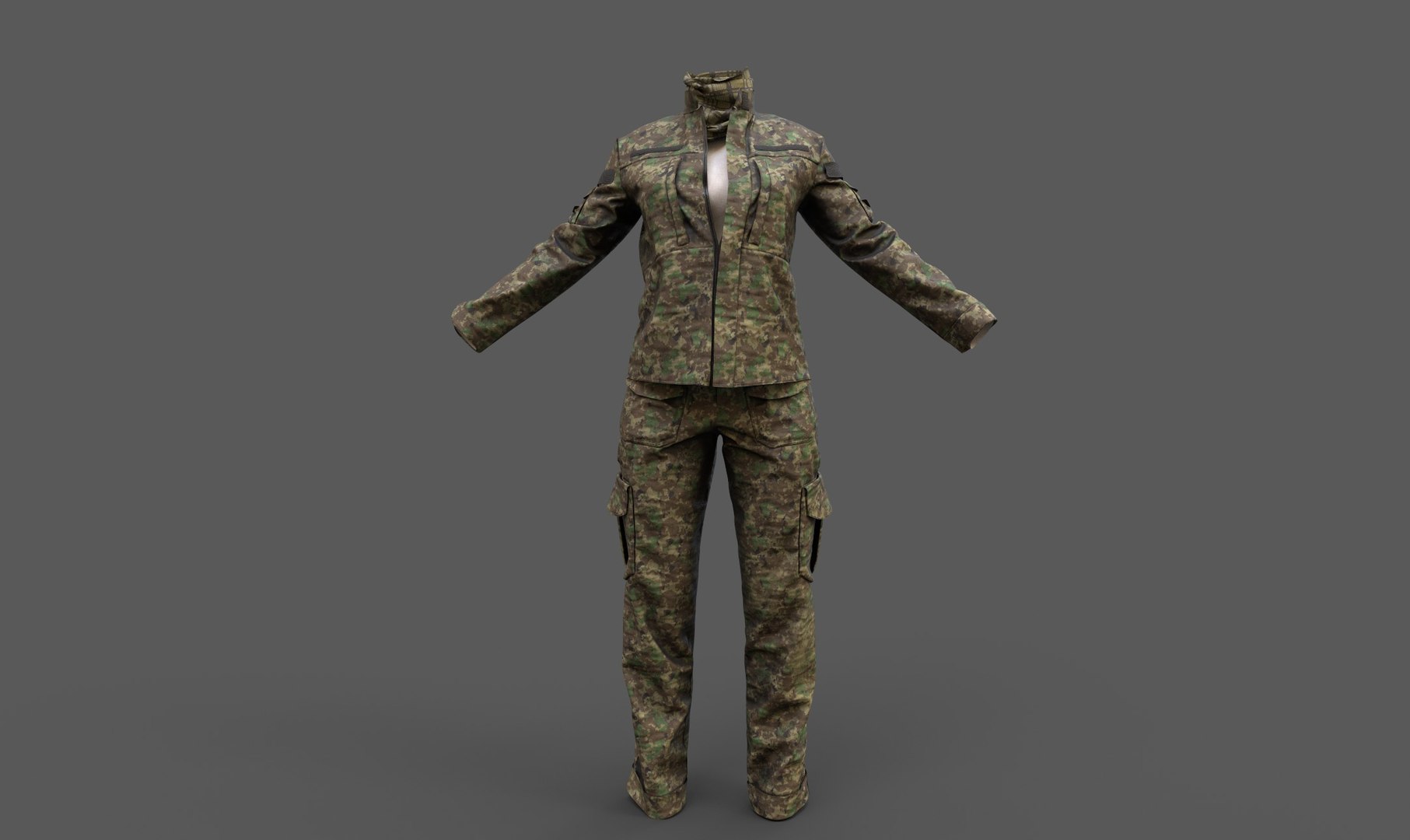 3D Military Female Outfit model https://p.turbosquid.com/ts-thumb/jL/hmbBSJ/2s/front/jpg/1629908985/1920x1080/fit_q87/7183f09260fd701a7cf16e00d56b68de1dab1e6e/front.jpg