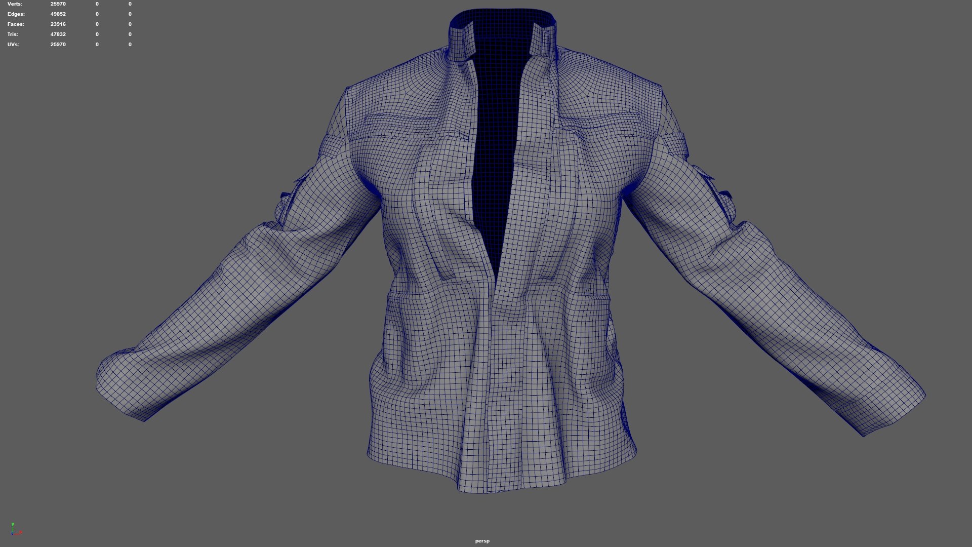 3D Military Female Outfit model https://p.turbosquid.com/ts-thumb/jL/hmbBSJ/N9/wireframe_jacket.00/jpg/1629914982/1920x1080/fit_q87/f5d24ced46d20b84bb380543575be7908b616e40/wireframe_jacket.00.jpg