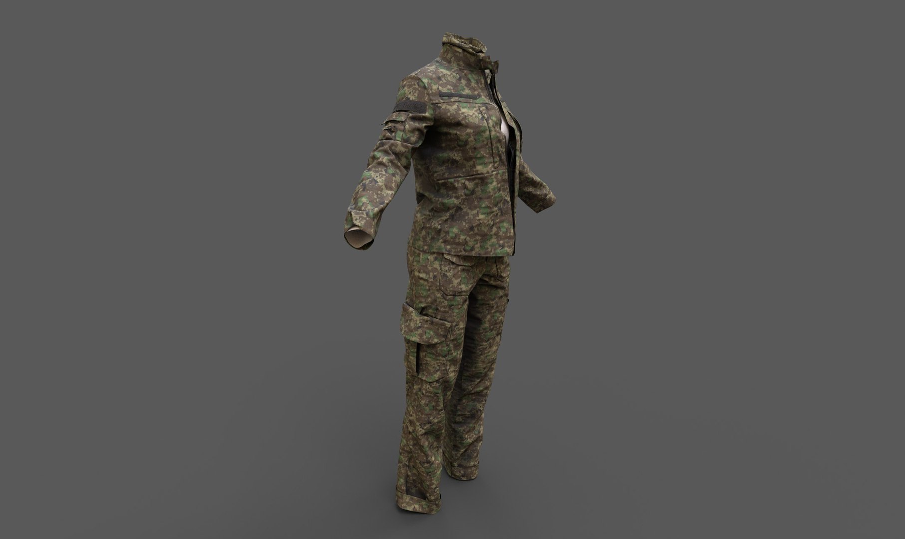 3D Military Female Outfit model https://p.turbosquid.com/ts-thumb/jL/hmbBSJ/rp/3.4r/jpg/1629908985/1920x1080/fit_q87/9395d3e3925c8fe189e09384164f449193f16ba4/3.4r.jpg
