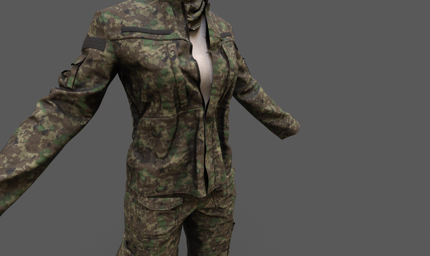 3D Military Female Outfit model https://p.turbosquid.com/ts-thumb/jL/hmbBSJ/ym/vcloseup1/jpg/1629908819/1920x1080/fit_q87/87c24d43fb73e42268be80ab772bec65ab177a7d/vcloseup1.jpg