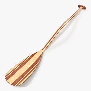 3D wooden paddle
