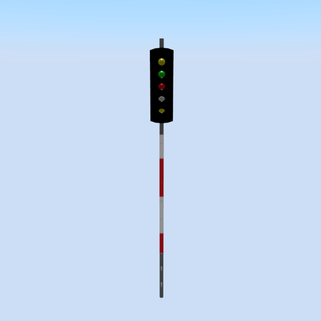 3d Model Signal Lights