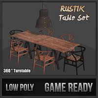 Rustik Table Set
