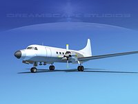 Convair CV-580 Unmarked 2
