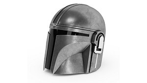 helmet mandalorian 3D model