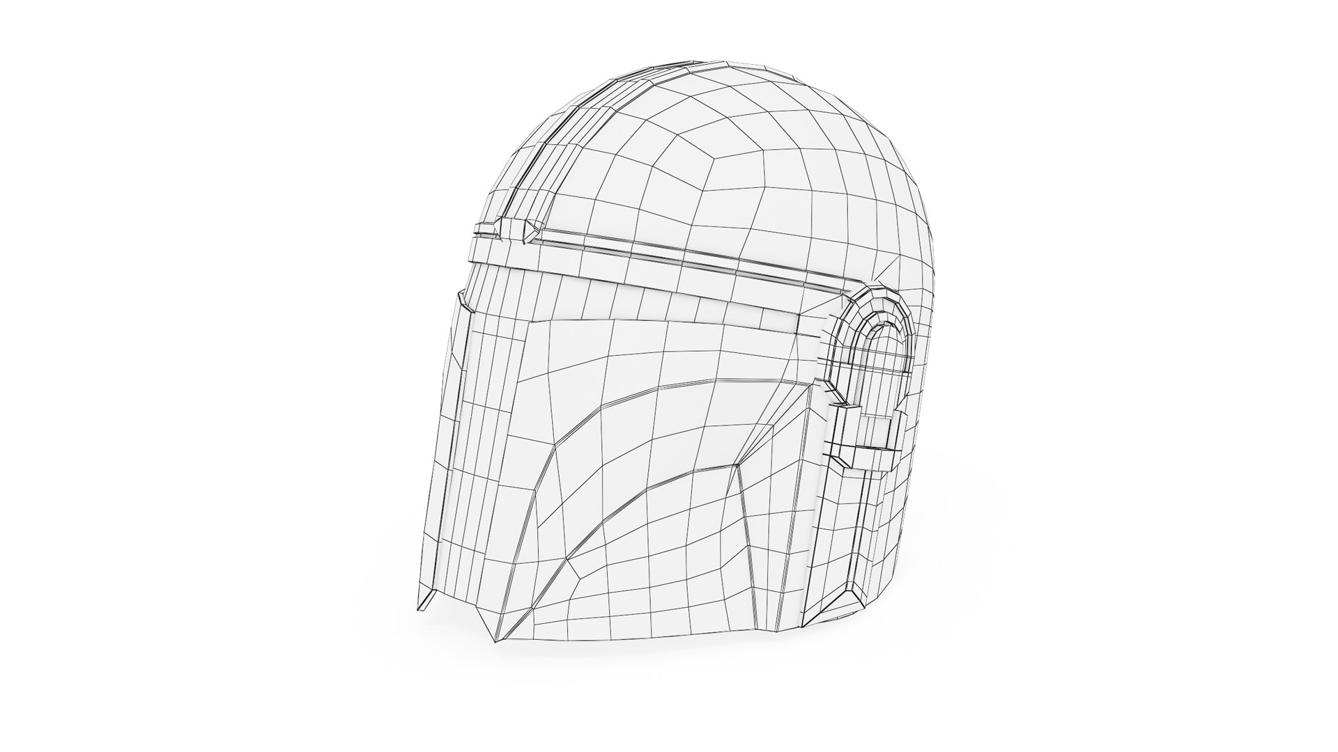 Casque Mandalorien Star Wars – Kit Puzzle 3D 94 Pièces, 4D Cityscape