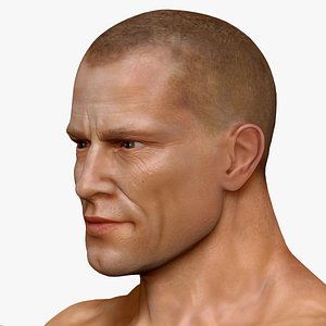 3d human male man model
