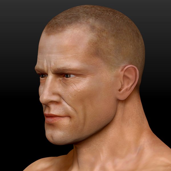 3d human male man model