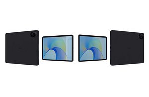 Honor Pad X8 Pro Black Low Poly 3D model