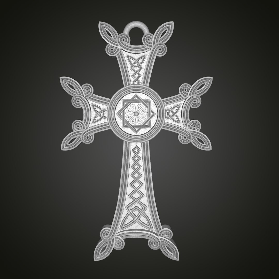 Armenian Cross 3D Model - TurboSquid 1882787