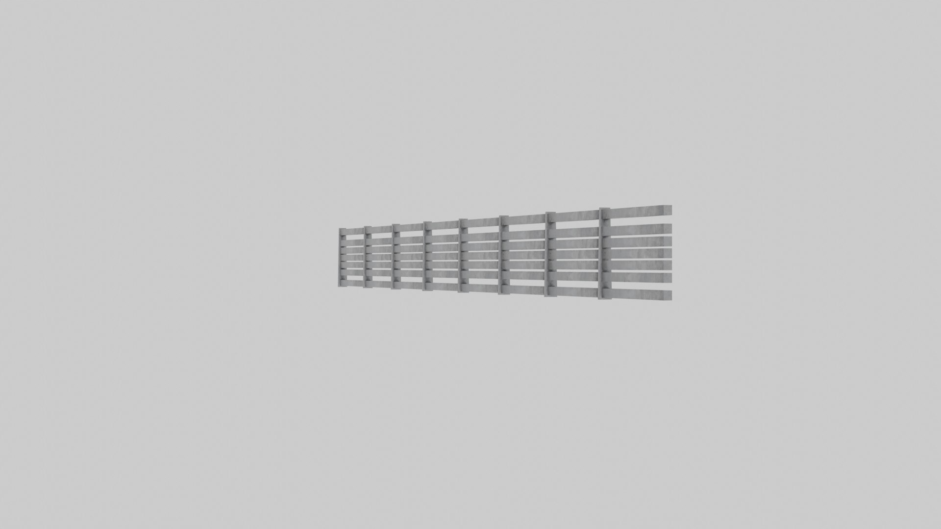 3D Iron Railings - TurboSquid 1970337