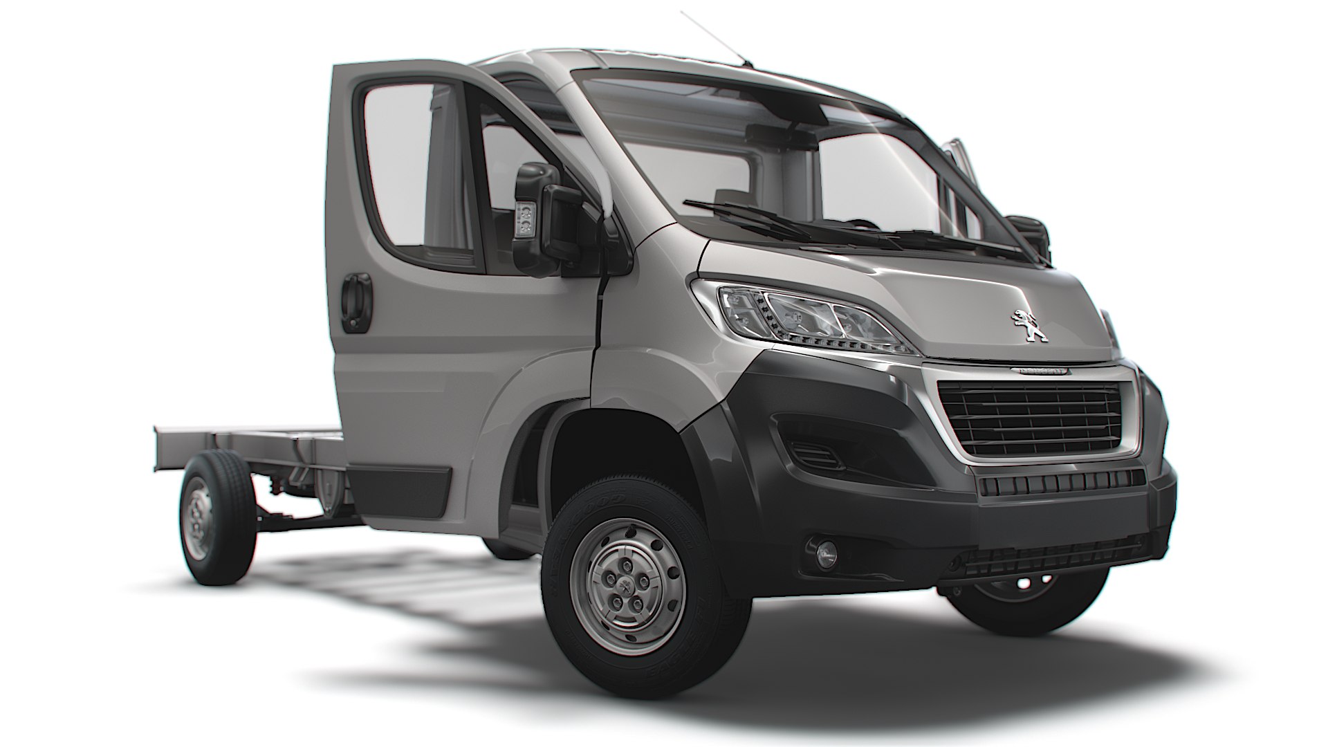 PeugeotBoxerChassisHQInteriorSingleCab3800WB2023 model - TurboSquid 2107326