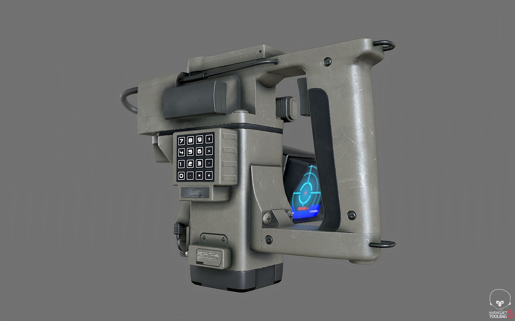 Motion Tracker Prop Pbr Obj