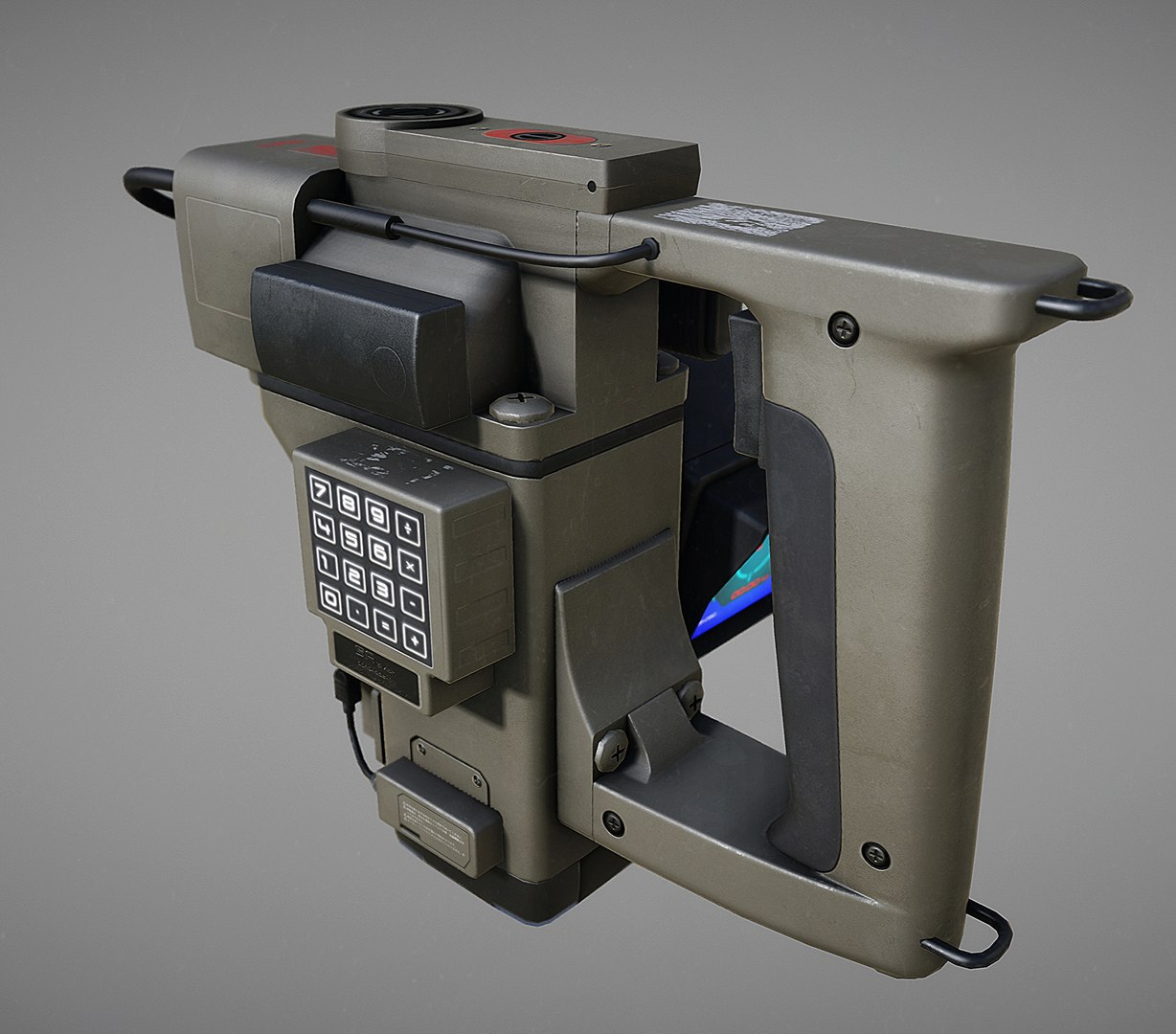 Motion Tracker Prop Pbr Obj