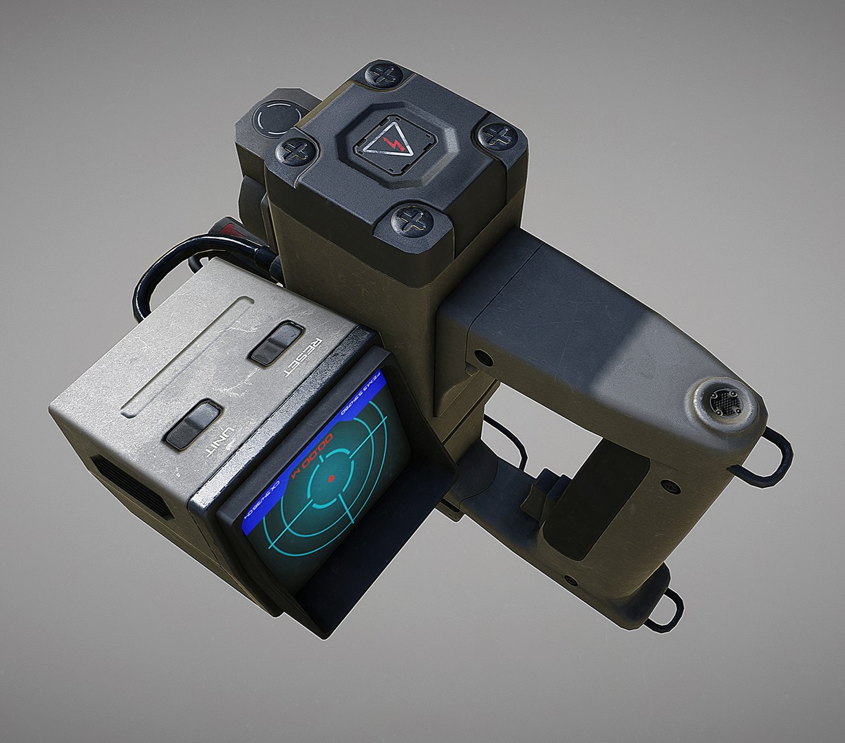 Motion Tracker Prop Pbr Obj