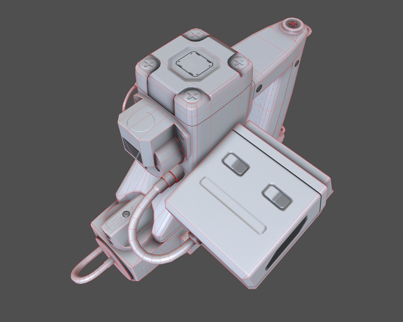 Motion Tracker Prop Pbr Obj