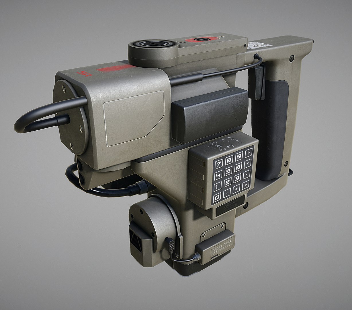 Motion Tracker Prop Pbr Obj