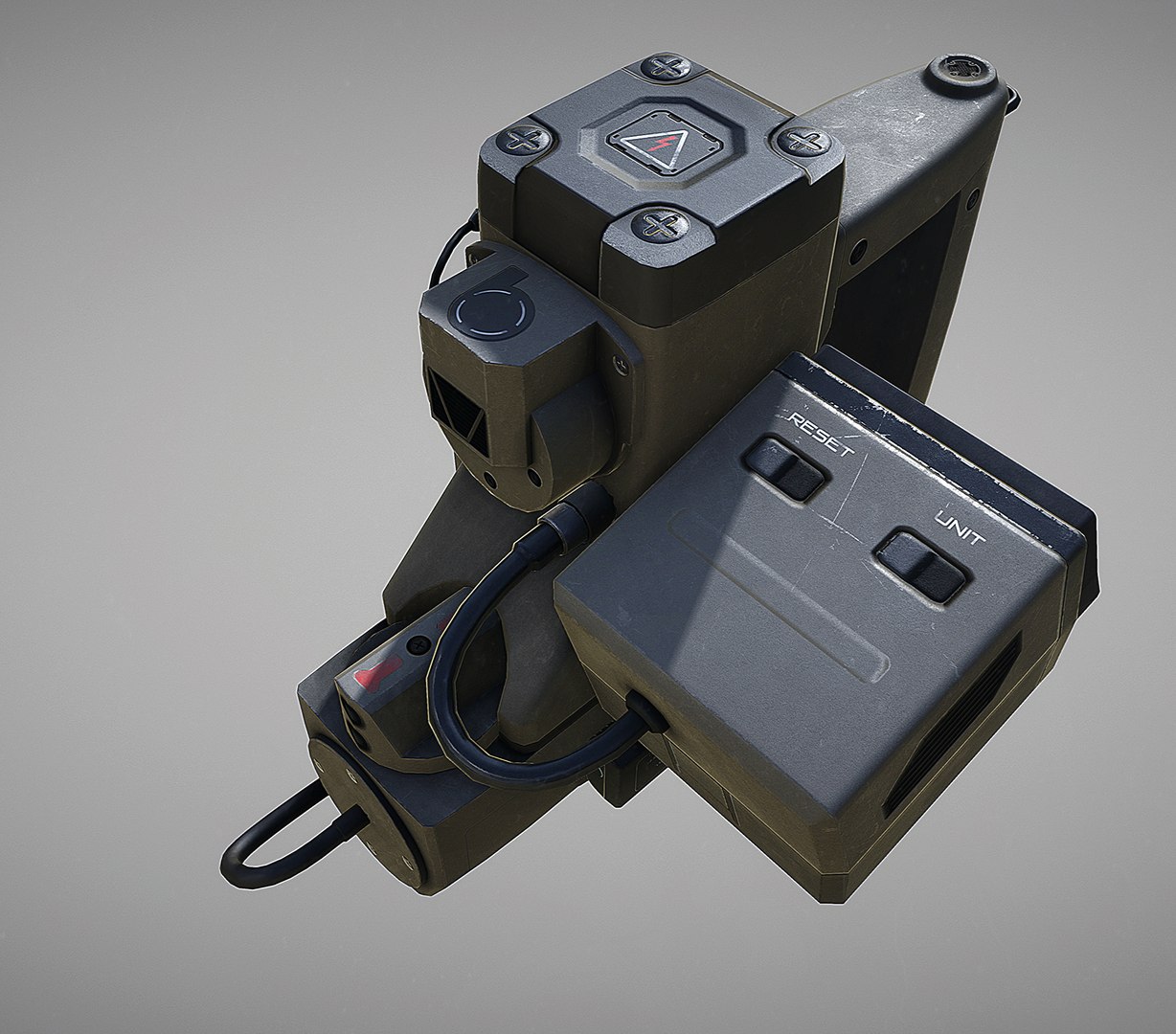 Motion Tracker Prop Pbr Obj