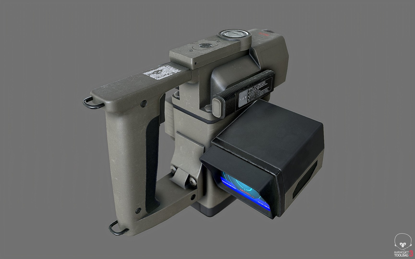 Motion Tracker Prop Pbr Obj