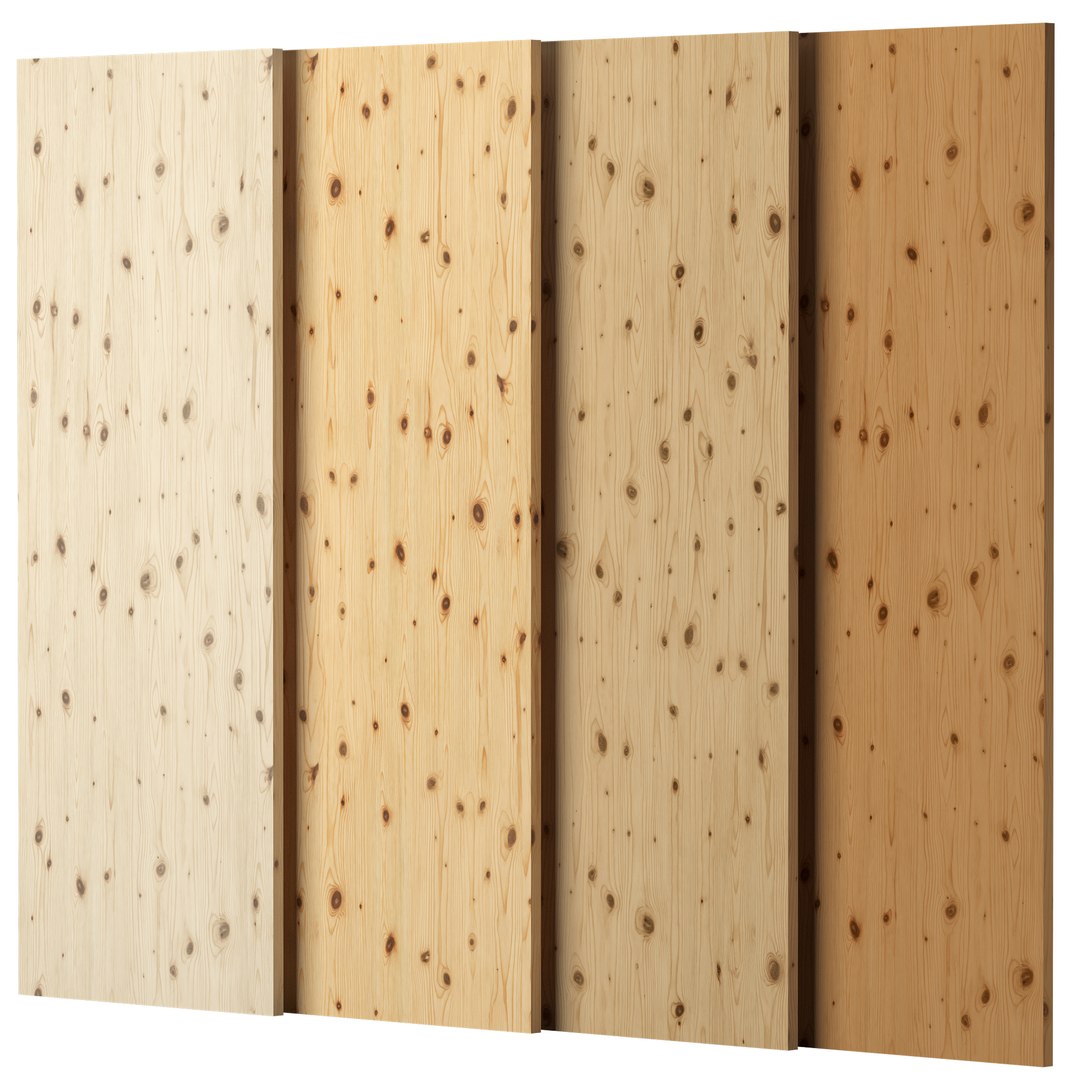 Pine Wood With Dark Knots Material 02 Model - TurboSquid 2535605