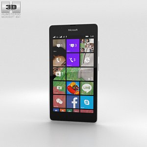 microsoft lumia 540 3D model