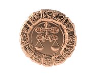 Medal Astro Libra