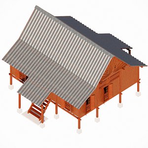 Malaysia Malay House tiang 12