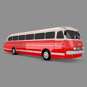 Ikarus 30 Hungarian City Bus 1951 3D model - TurboSquid 1904436