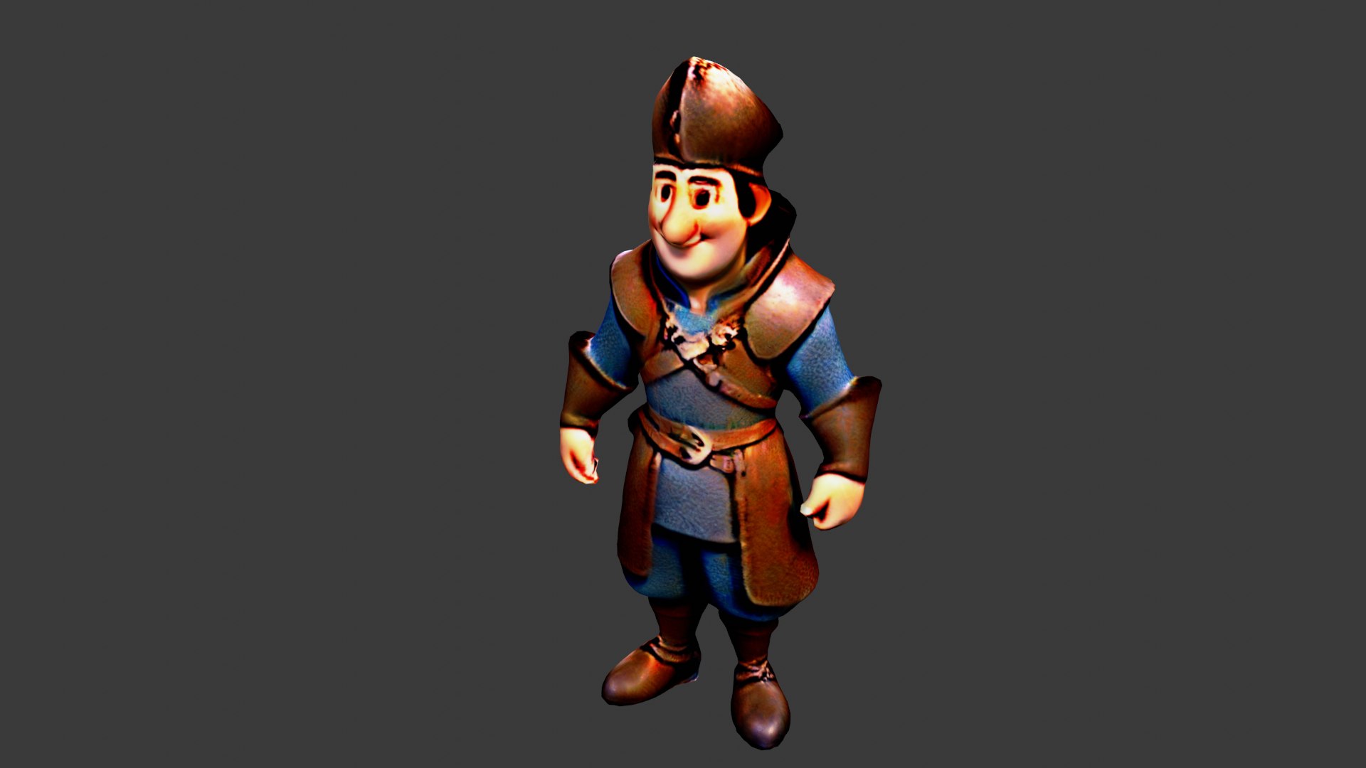 Medieval Peasant Model TurboSquid 2127283