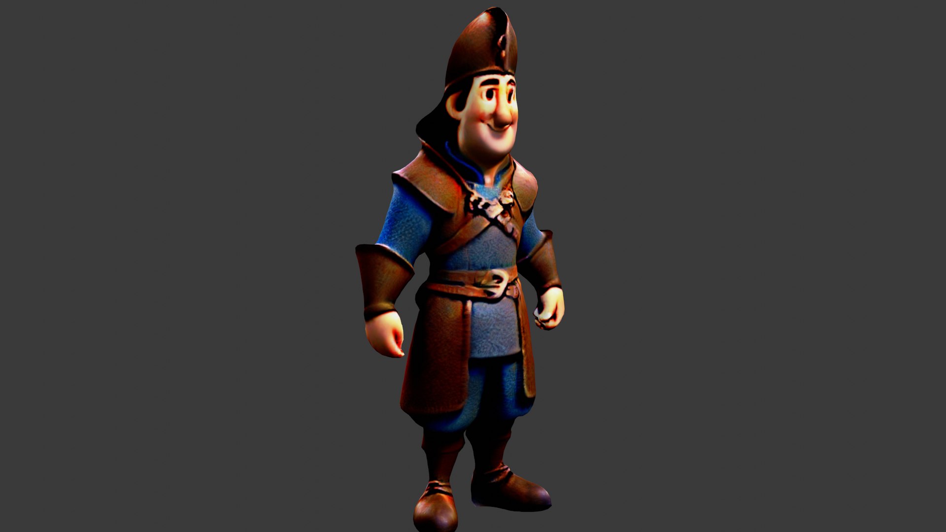 Medieval Peasant Model TurboSquid 2127283