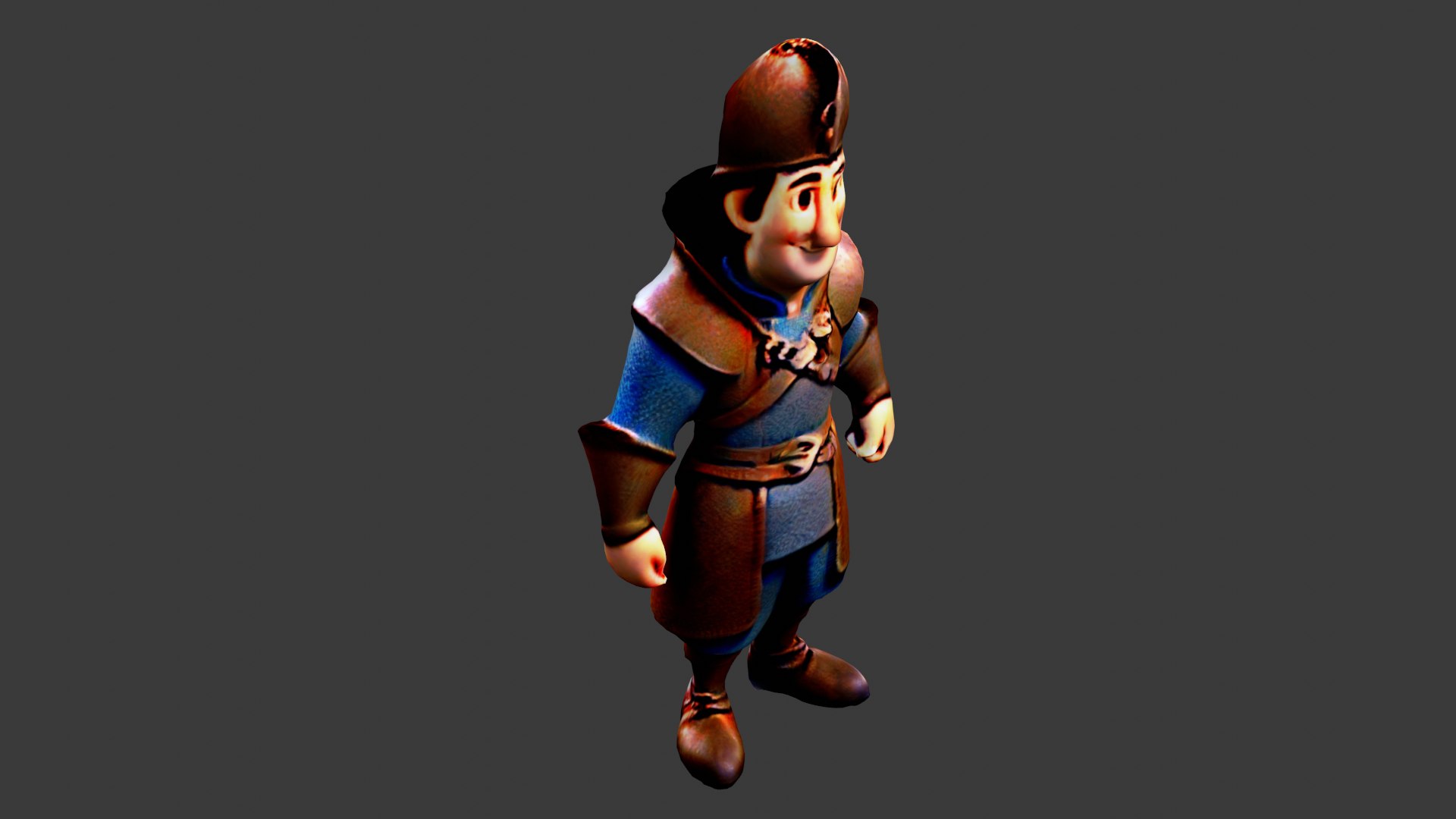 Medieval Peasant Model TurboSquid 2127283