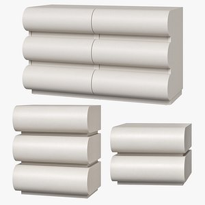 Walls Nation drawers Valentina 3D