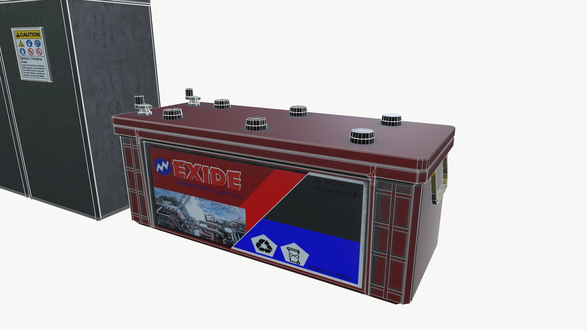 3D Battery - TurboSquid 2260290