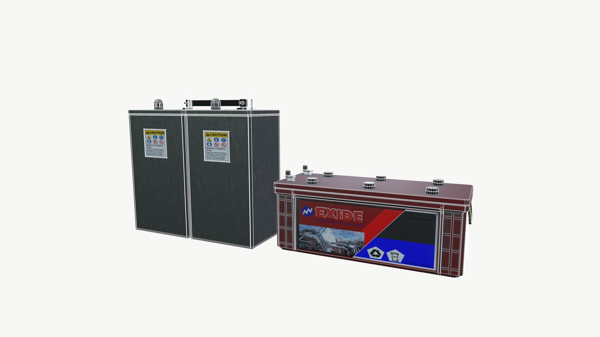 3D Battery - TurboSquid 2260290