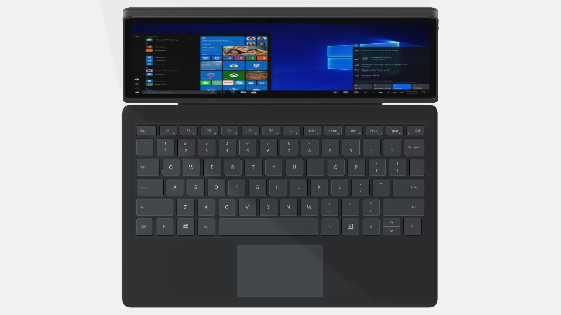 Laptop - Windows Menu 3D - TurboSquid 2365579