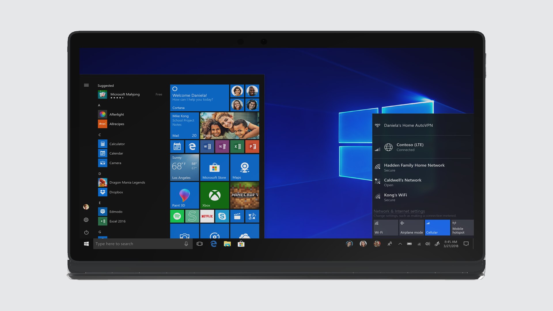 Laptop - Windows Menu 3D - TurboSquid 2365579
