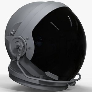 NASA Astronaut Helmet Orion High Poly and Low Poly
