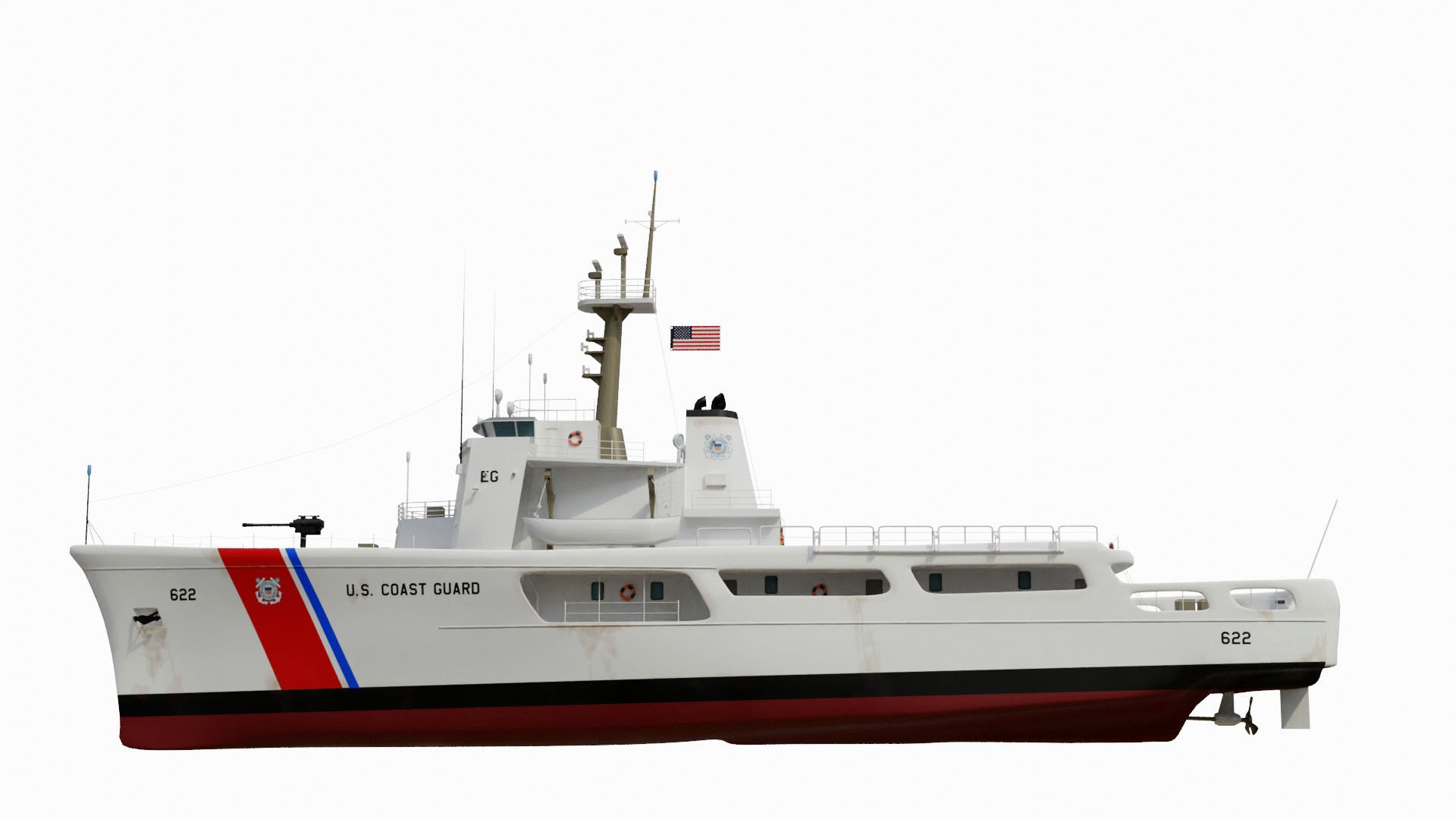 3d Model Coast Guard Wmec 210