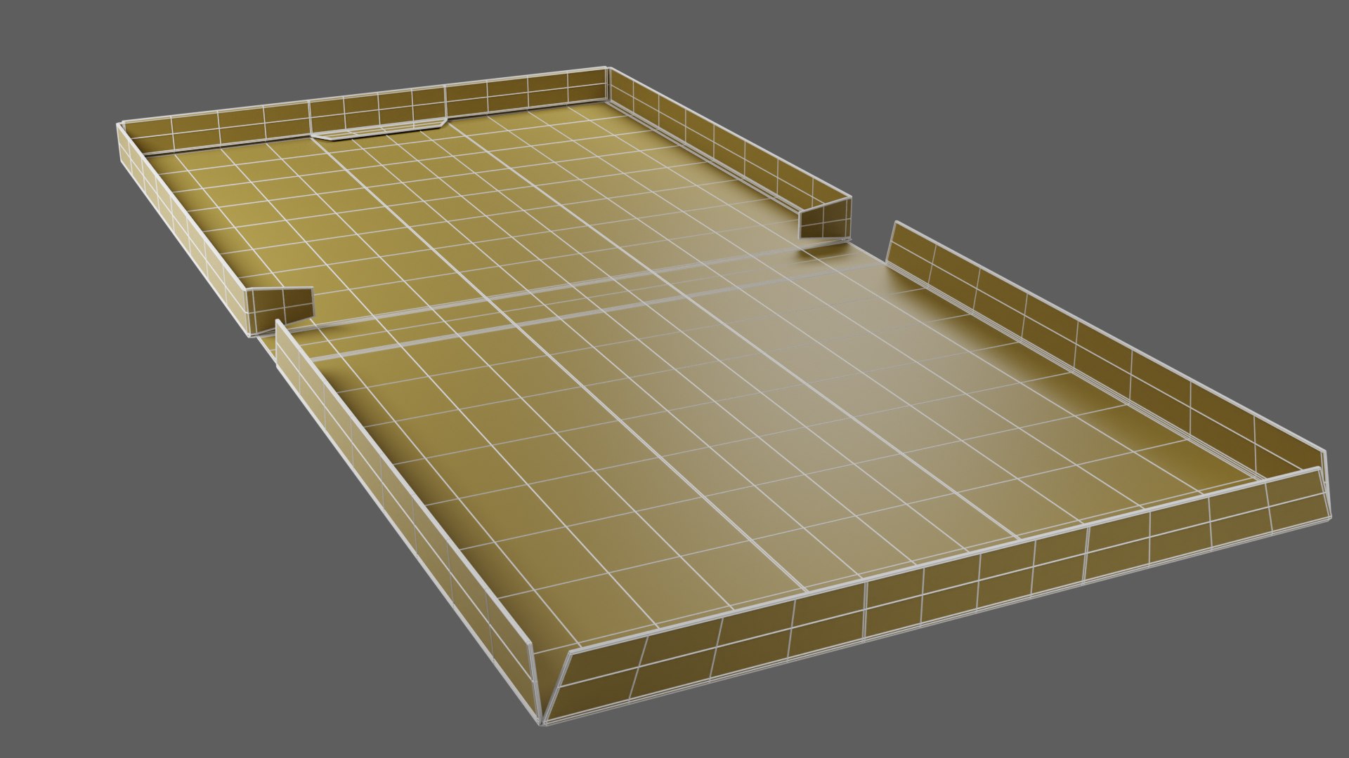 12-inch Kraft Paper Full Open Pizza Box 3D model https://p.turbosquid.com/ts-thumb/jM/Y3Qv9Z/9M/wireframe_fullopen_12_03/jpg/1725085669/1920x1080/fit_q87/65689d1361b625dfa91163faa2a6722ced500aac/wireframe_fullopen_12_03.jpg