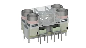 Vibrating sorter 3D model