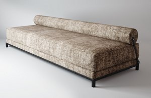 3d model ethnic sleeper sofa