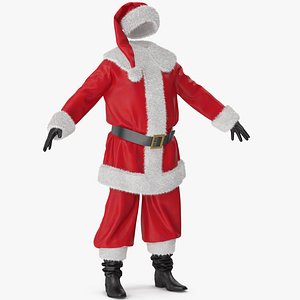 3D Santa Claus Costume