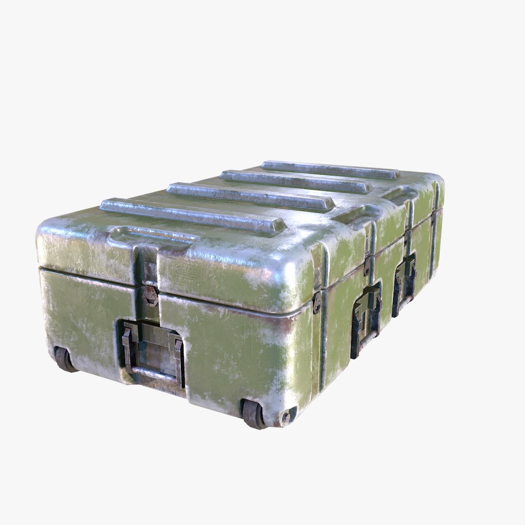 Military chest 3D model - TurboSquid 1396752