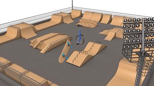 3D model Skate Park