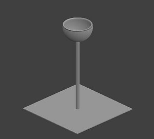 3d model magnesium chalk container