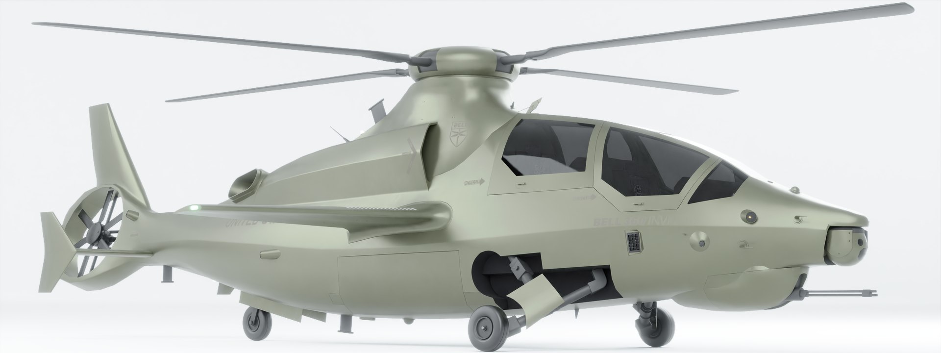 BEll 360 Invictus 3D Model - TurboSquid 2199076